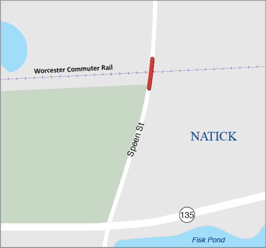 Natick: Bridge Replacement, N-03-010, Speen Street over Railroad MBTA/CSX